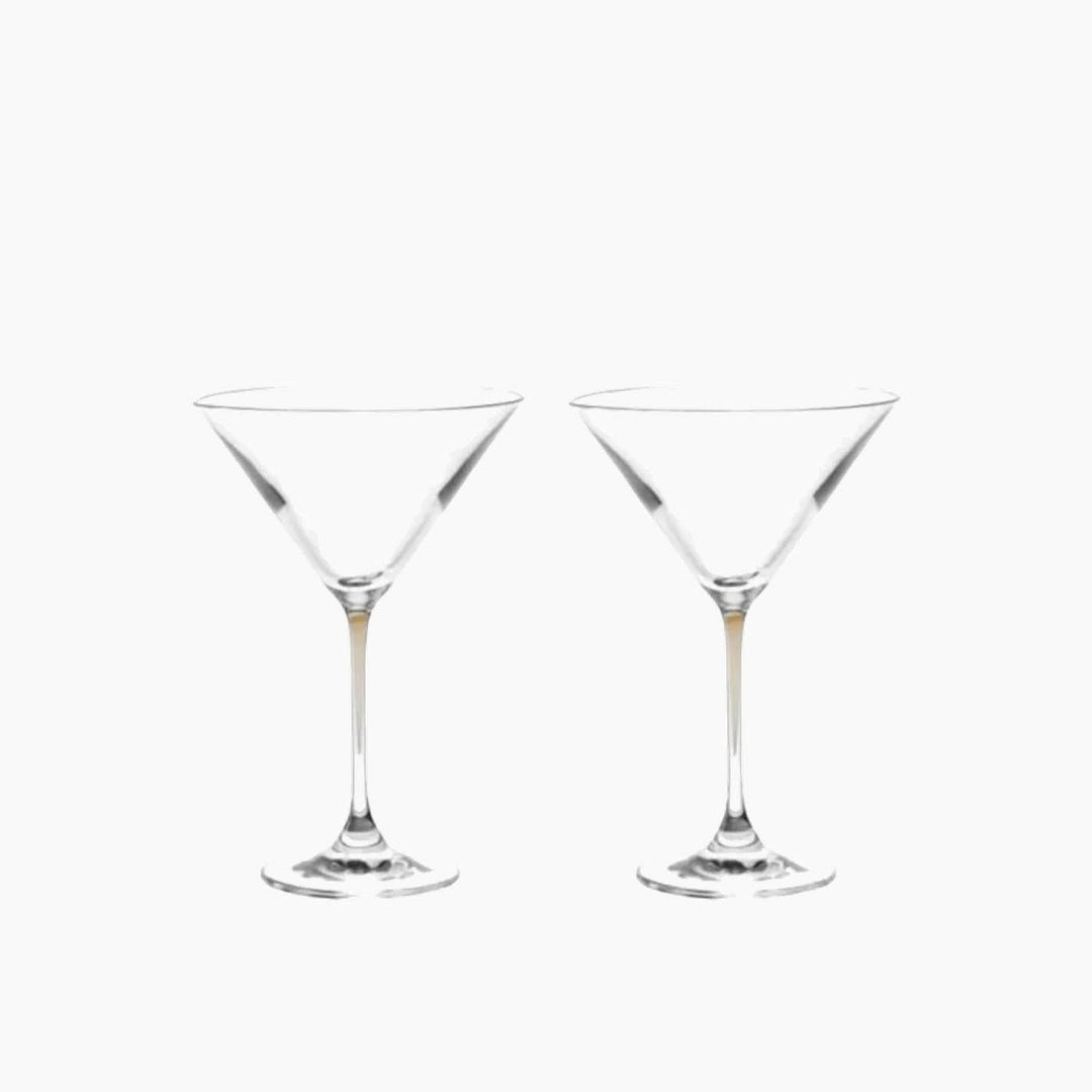 Leonardo La Perla Cocktail Brown Set of 2 Martini Glasses