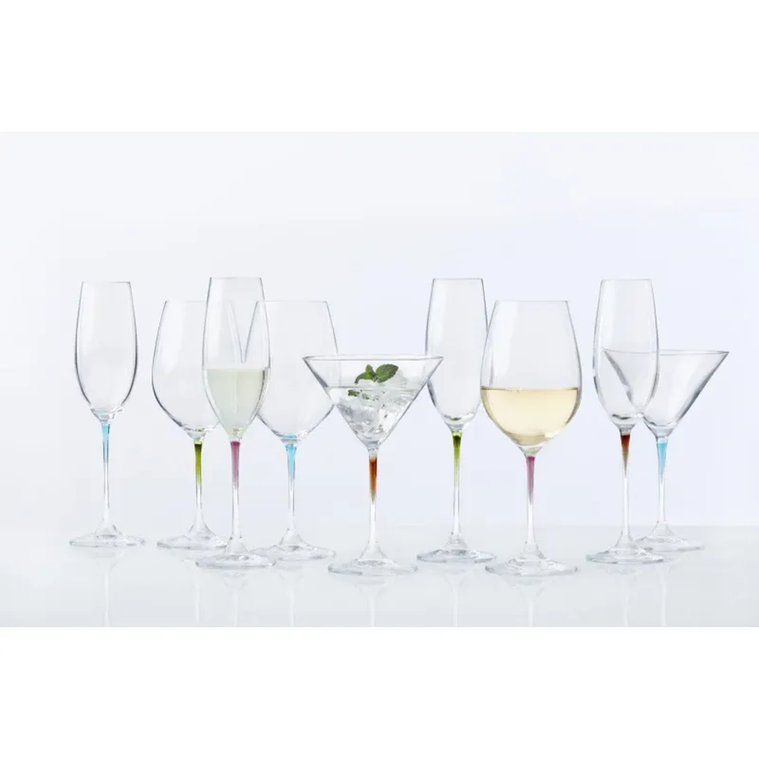 Leonardo La Perla Cocktail Brown Set of 2 Martini Glasses