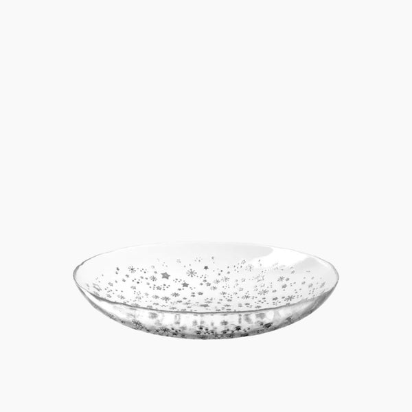 Teller Stella Bowl Dia 40cm Clear Silver