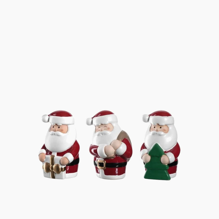 Leonardo Vivio Santa Claus Figurines