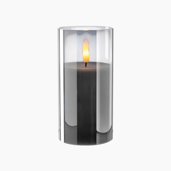 Leonardo Palazzo Led Candle 15 x 8cm Silver