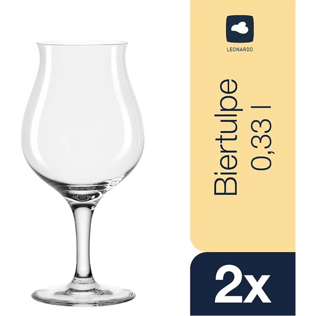 Leonardo Taverna Beer Tulips Glasses