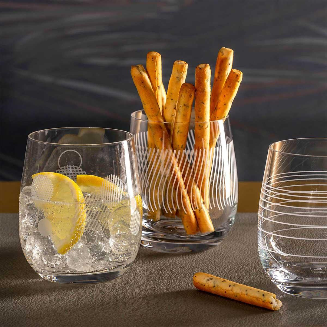 Leonardo Casella 360ml clear glass tumbler set of 6
