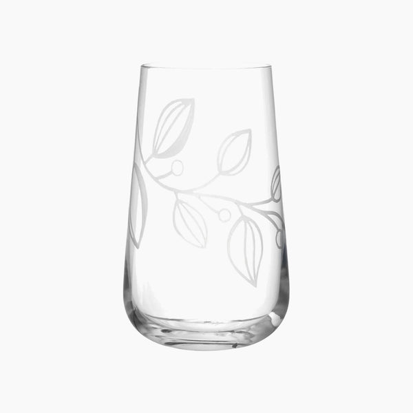 Boccio Large Tumbler Transparent Set of 6 Pieces