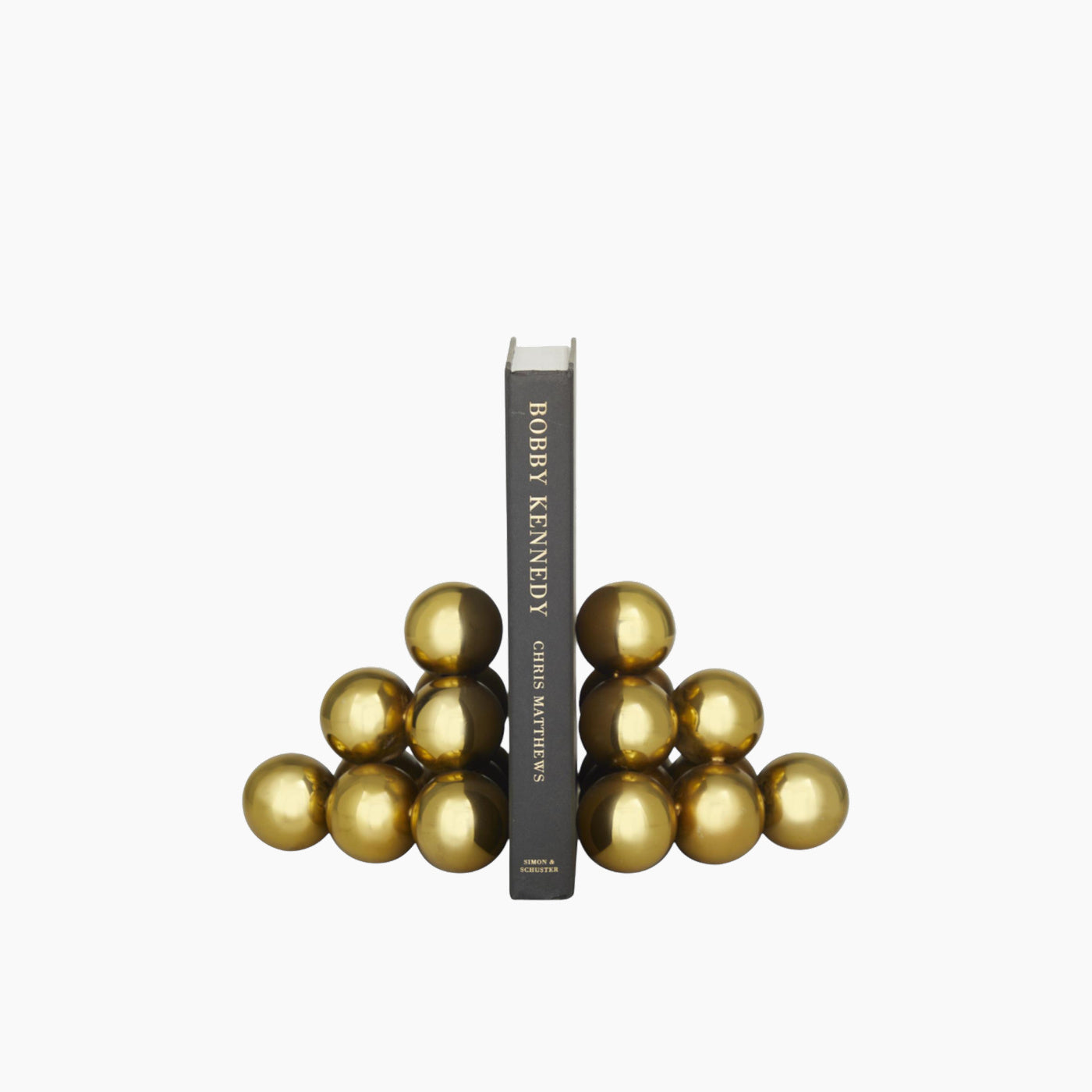 Deco Crush Aluminum Bookends