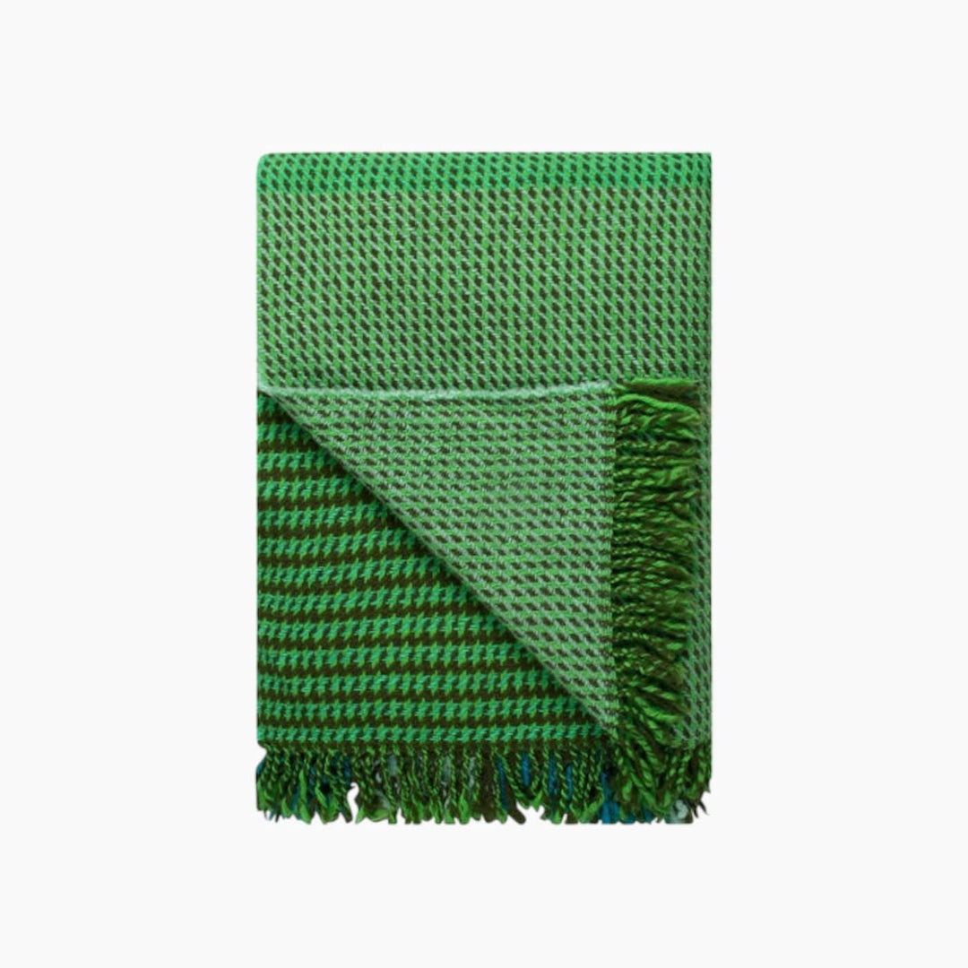 Designers Guild Arklet Emerald Wool Throw
