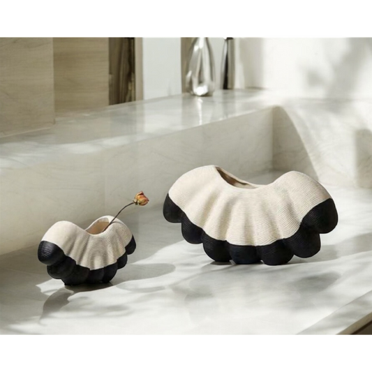 Deco Crush Shell Vase Set