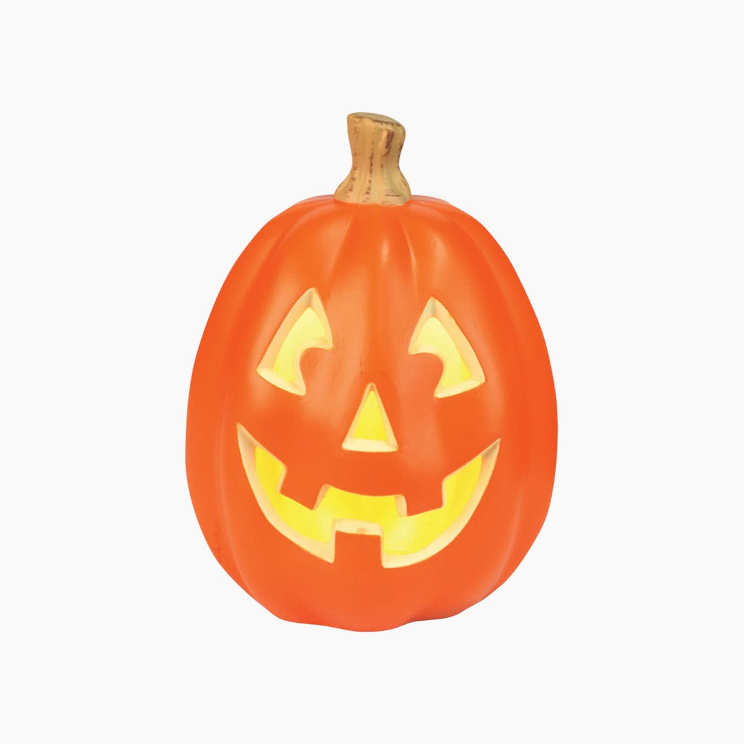 Light Up Pumpkin Decoration, 12 inch, battery-operated LED lighting