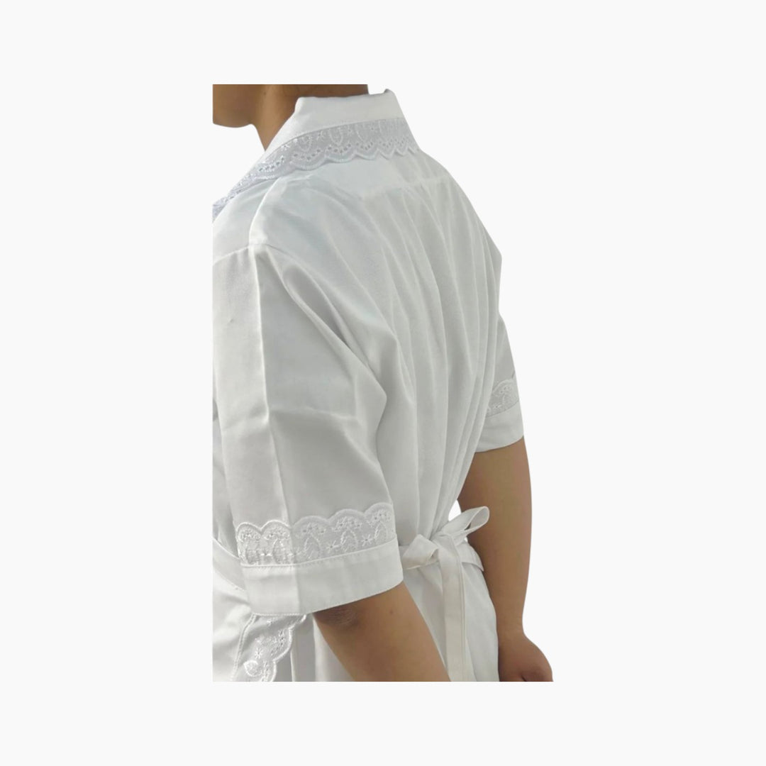 Nuvia Classic White Uniform Set