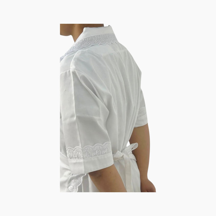 Nuvia Classic White Uniform Set