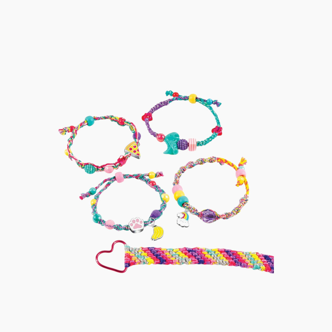 MAKE IT REAL Good Vibes DIY bracelet kit with 54 assorted pieces