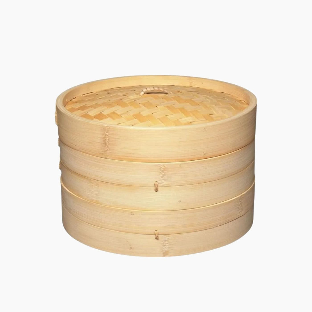 Kitchencraft Oriental Medium Two Tier Bamboo Steamer