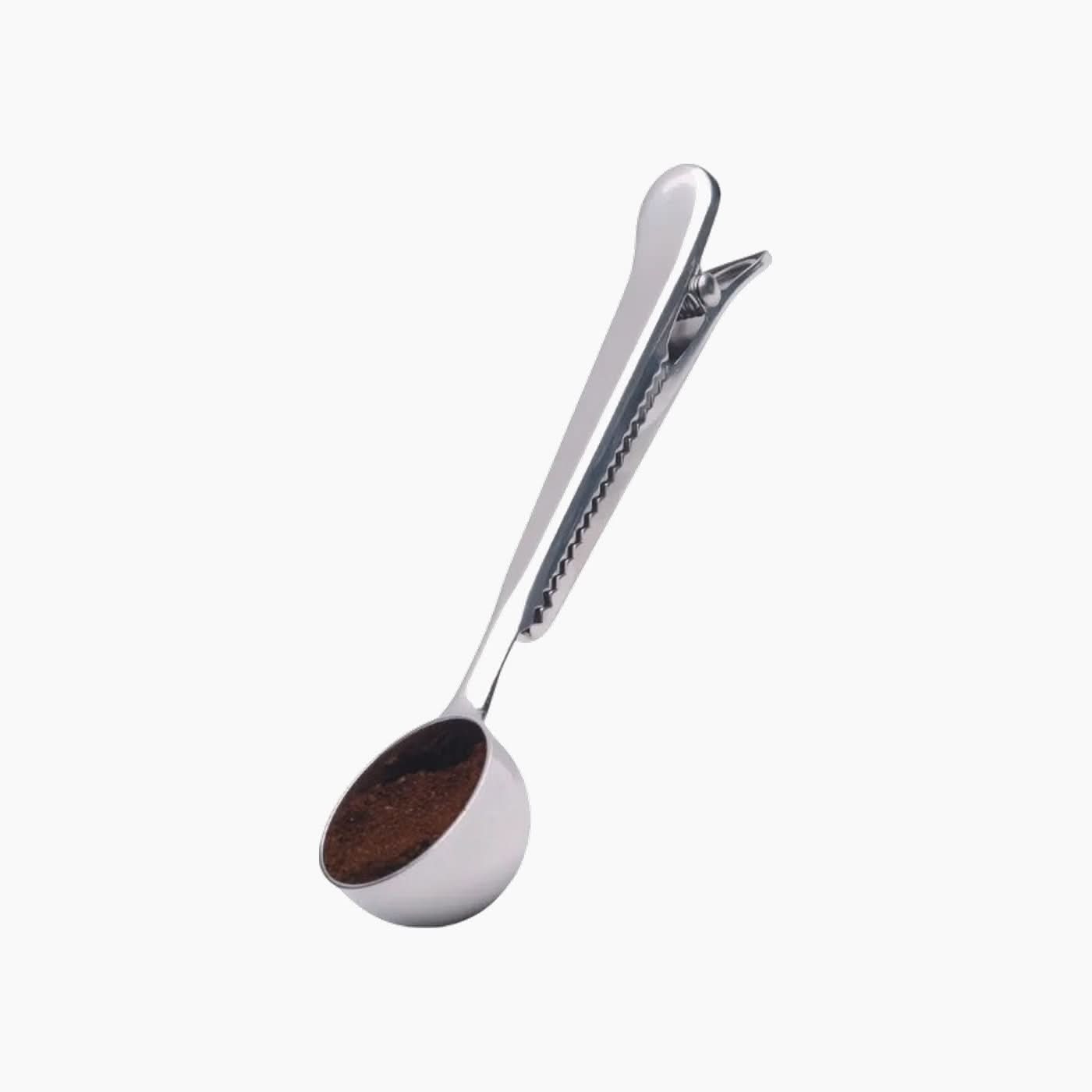Kitchencraft Coffee Measure and Bag Clip Kitchencraft Coffee Measure and Bag Clip