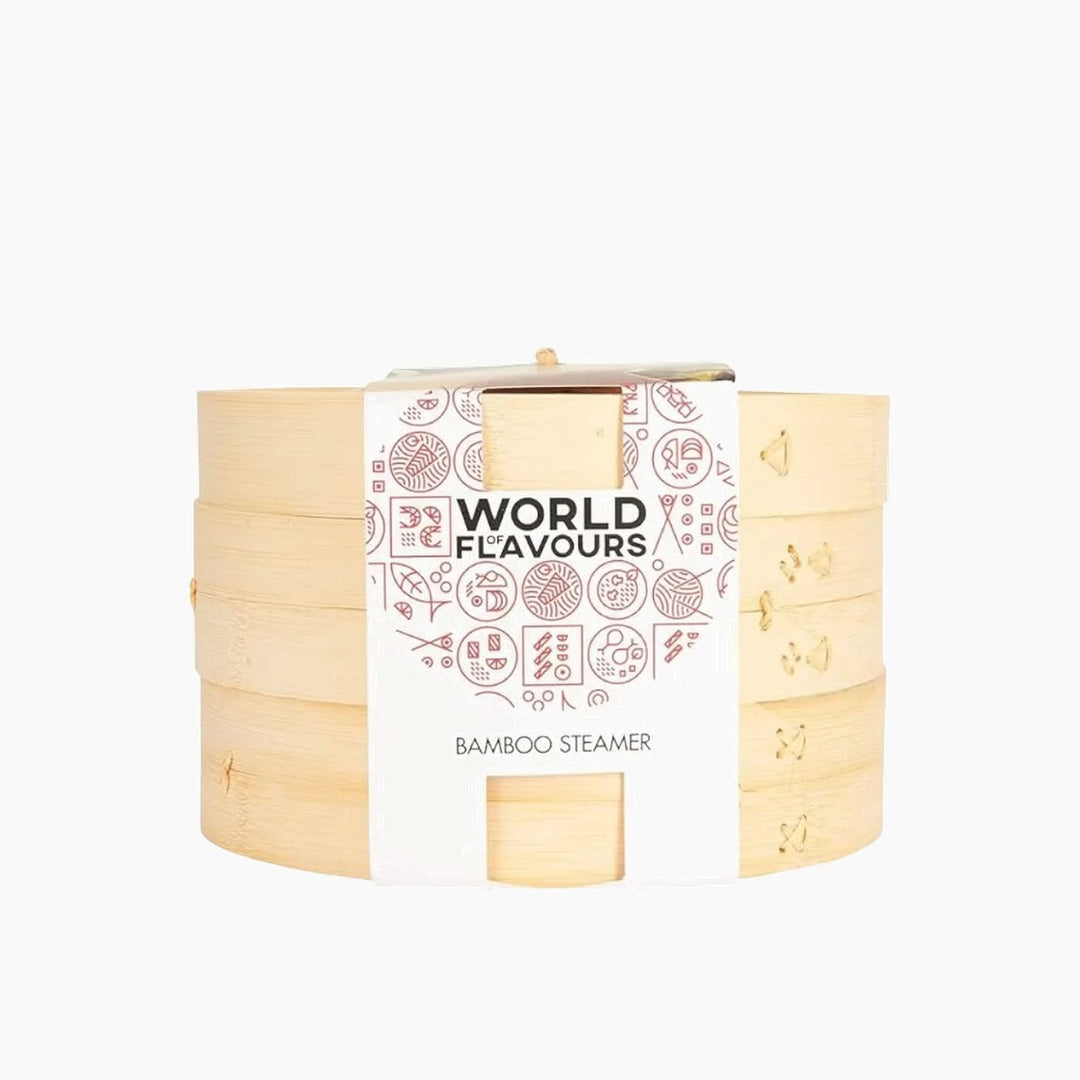 Kitchencraft World of Flavours Bamboo Steamer Basket
