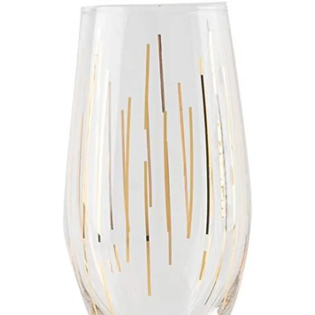 Kitchencraft Mikasa Cheers Champagne Flute Glasses