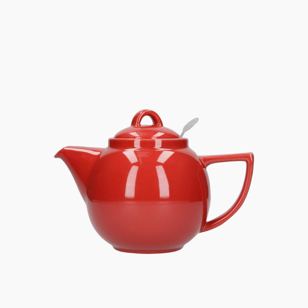 Tea Pot With Filtered for 4 Cups Red