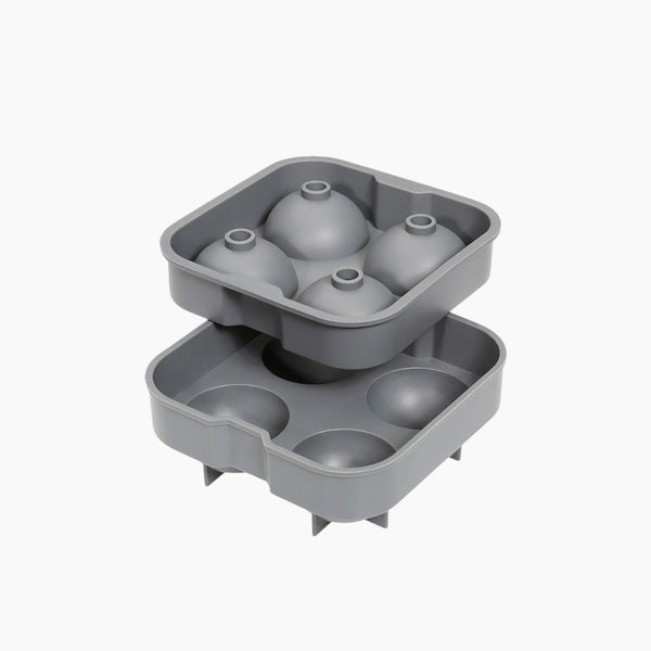 Silver Quattro Ice Ball Mould 12cm