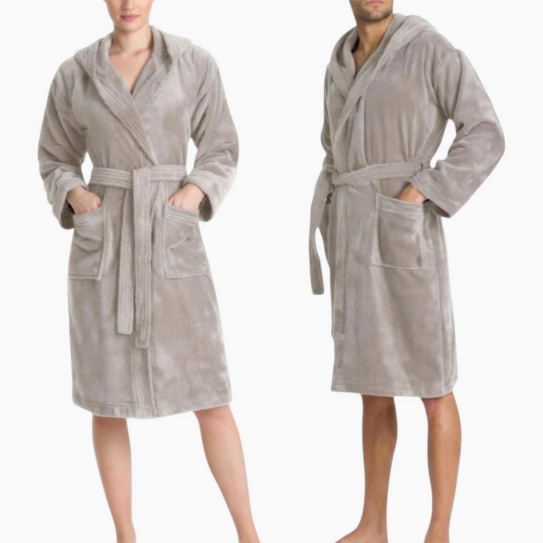 Cannon Plain Unisex Bathrobe (1 Piece) - 100% Cotton