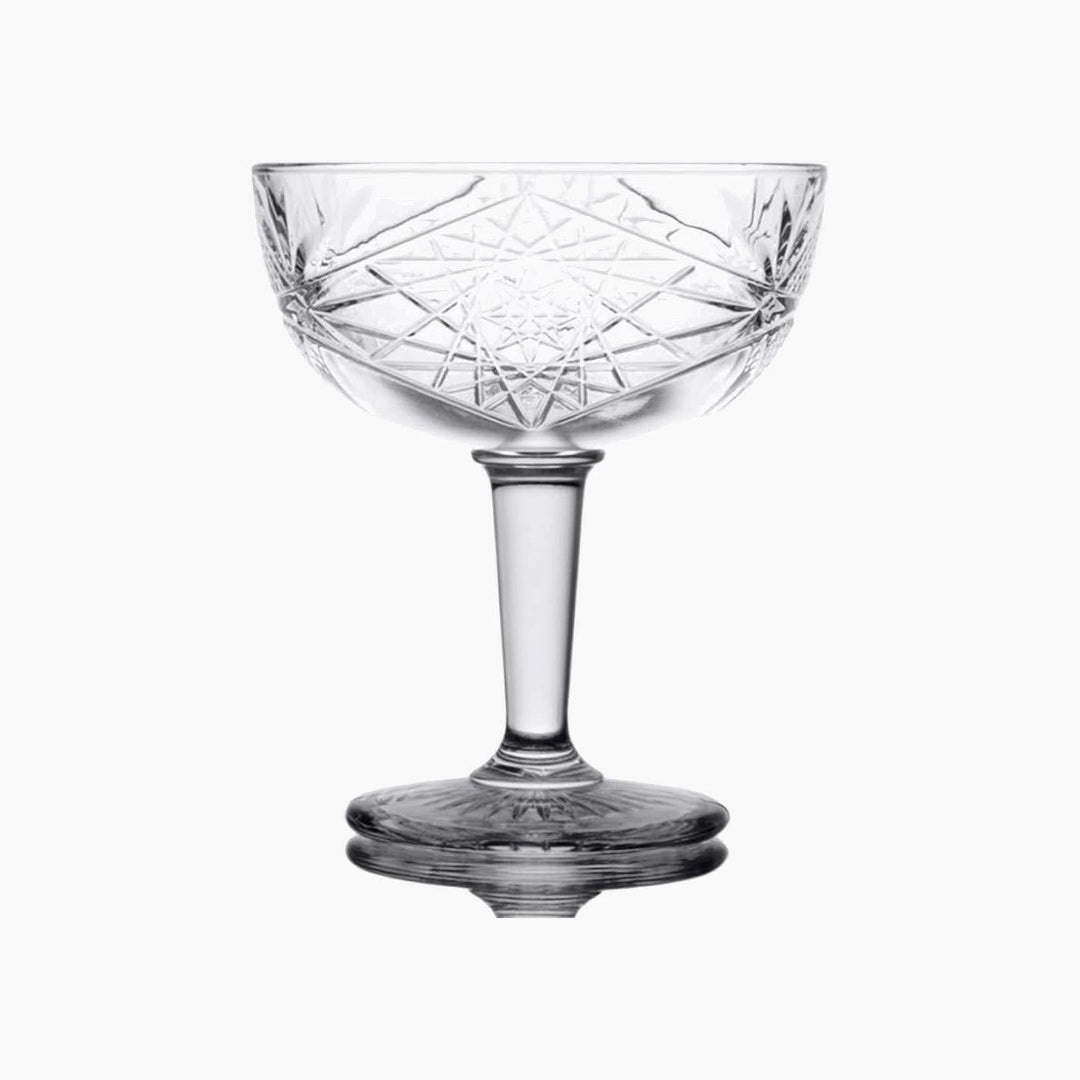 Libbey Hobstar Coupe Cocktail Glasses