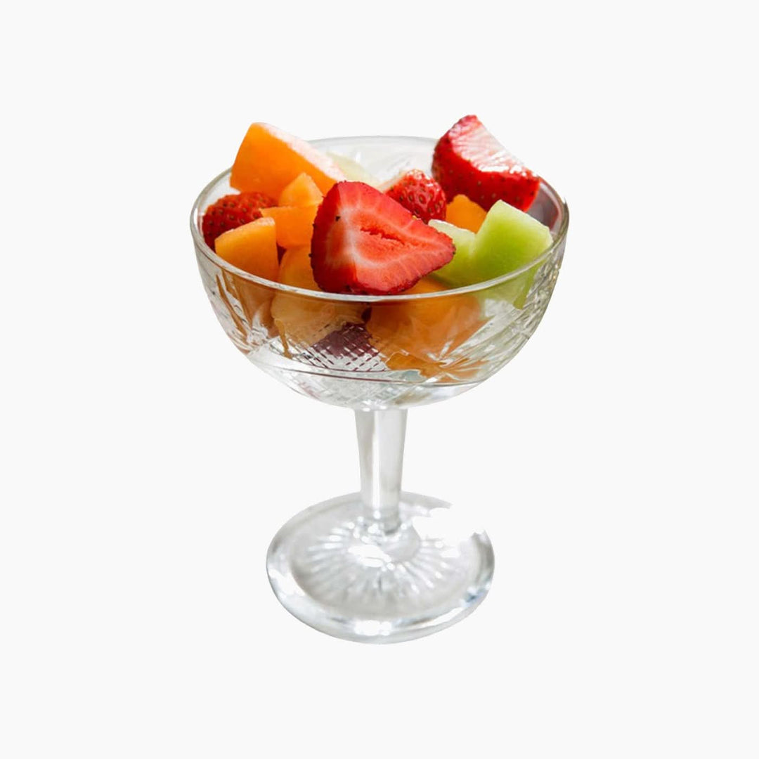 Libbey Hobstar Coupe Cocktail Glasses