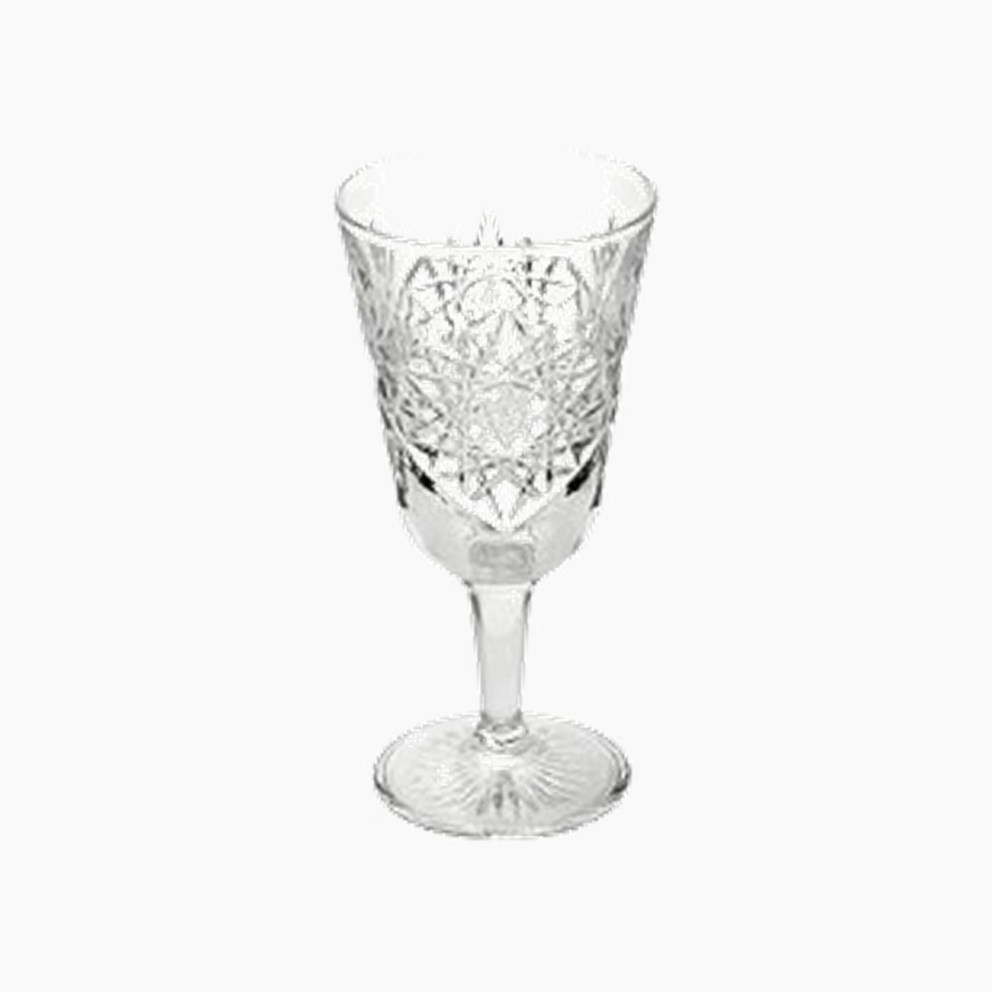 Libbey Hobstar Stem Glasses Libbey Hobstar Stem Glasses