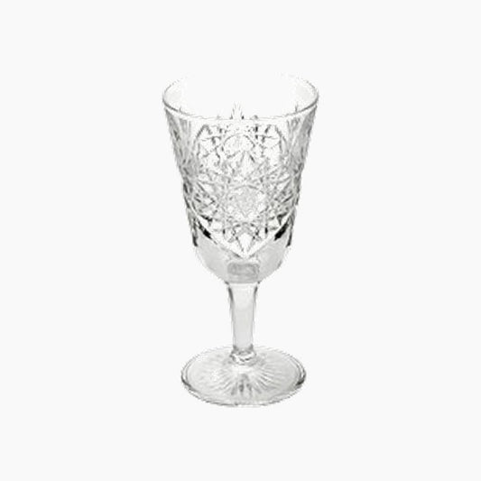 Libbey Hobstar Stem Glasses