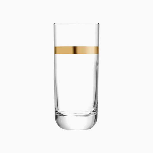 Libbey Envy Gold Beverage Glasses