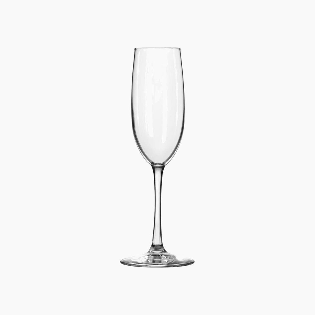 Libbey Flute Glass Set