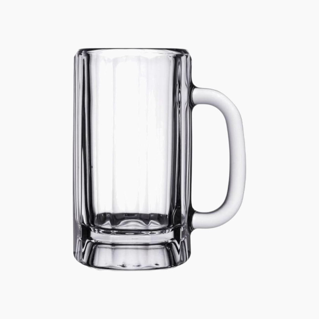 Libbey transparent paneled 16oz mug set of 6