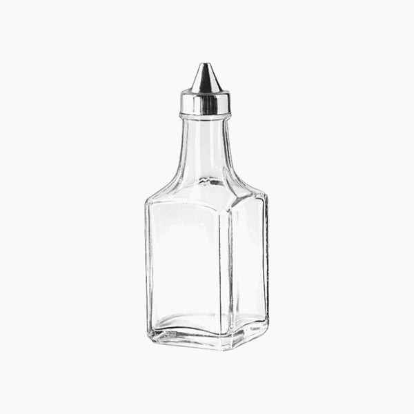 Oil and Vinegar Cruet with Steel Top