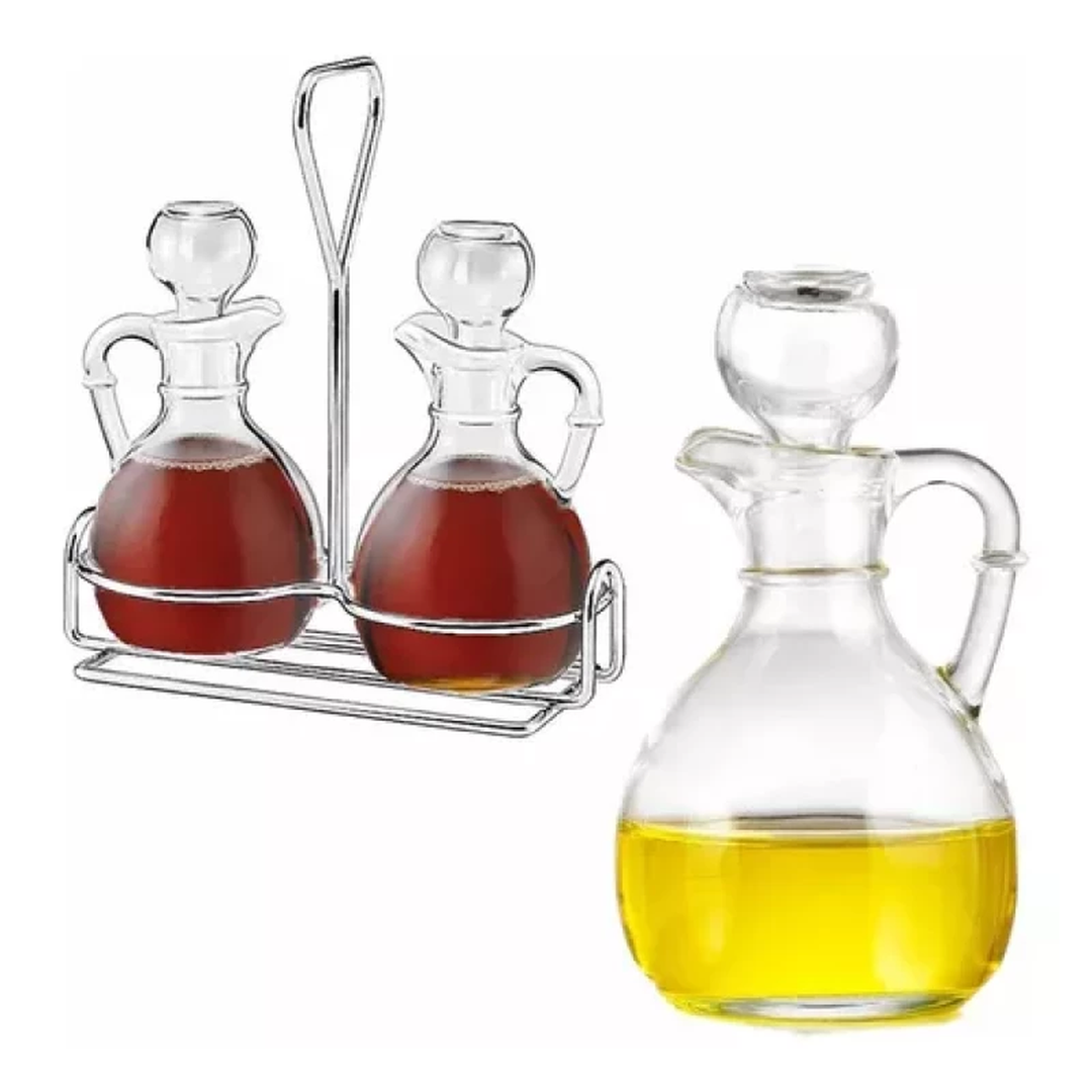 Libbey Transparent 2 Cruet Set