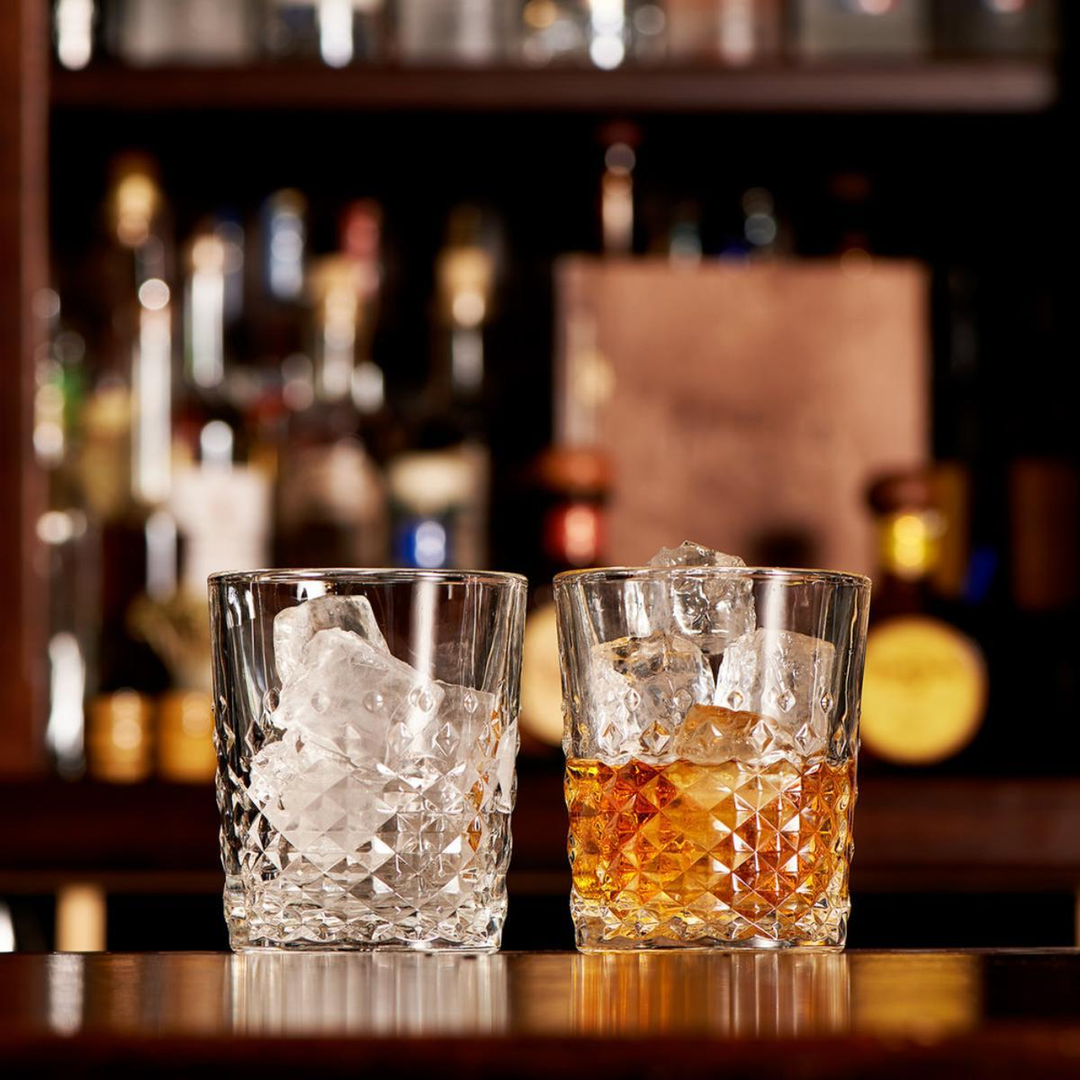 Libbey Carats Old Fashion Glasses