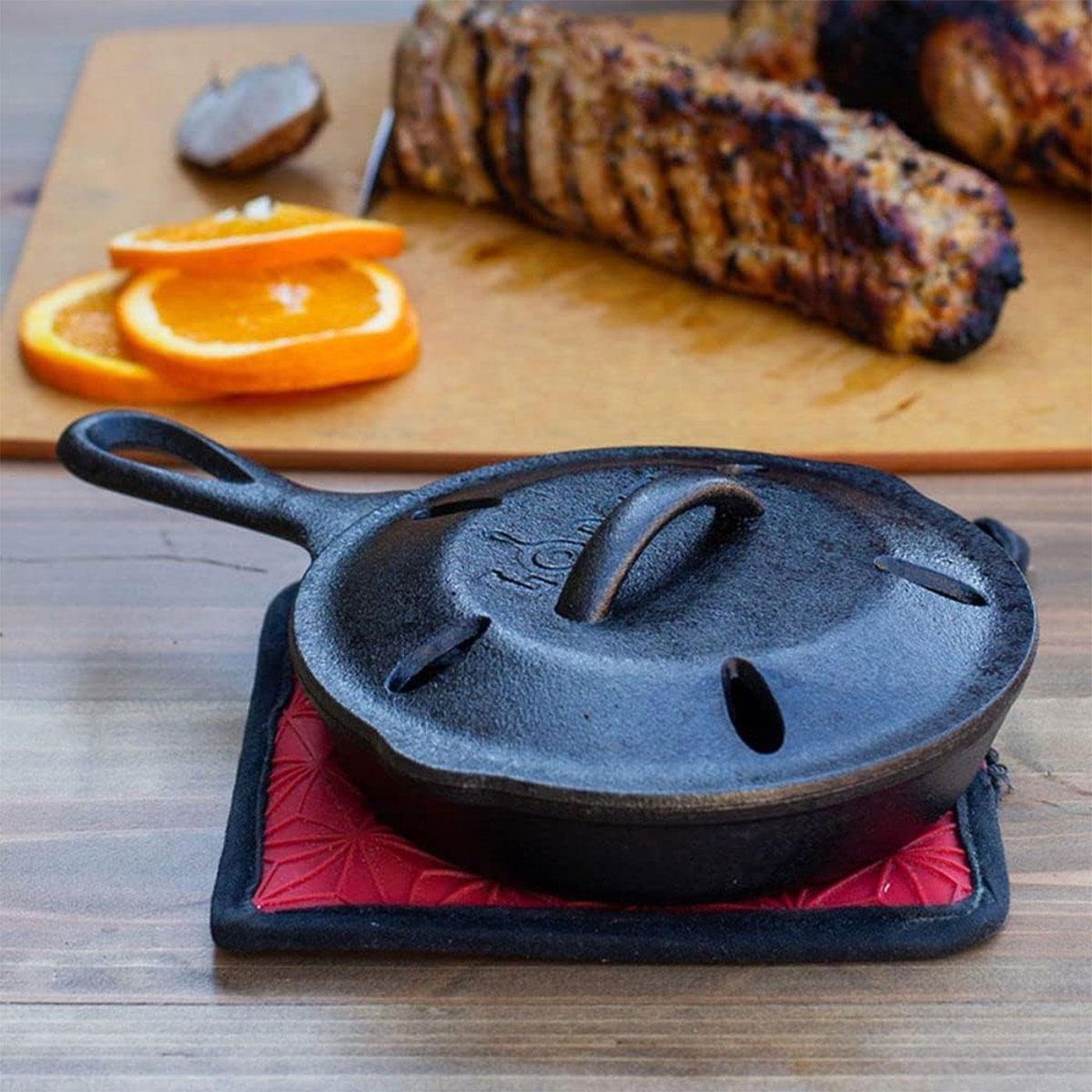 Lodge Cast Iron Smoker Skillet Lodge Cast Iron Smoker Skillet