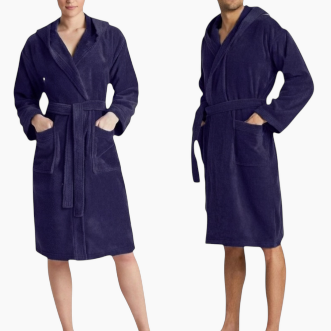 Cannon Plain Unisex Bathrobe (1 Piece) - 100% Cotton