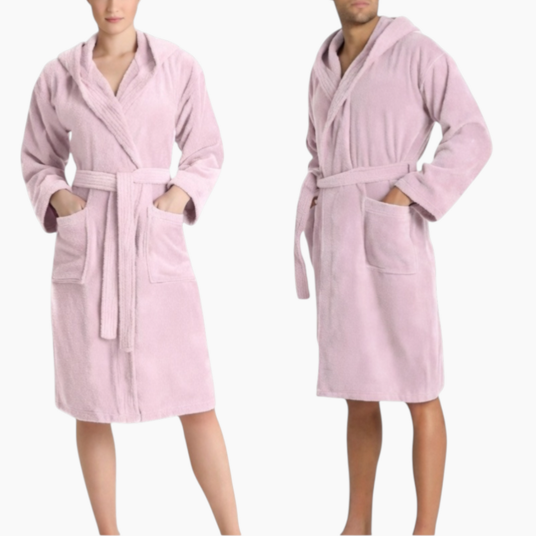 Cannon Plain Unisex Bathrobe (1 Piece) - 100% Cotton