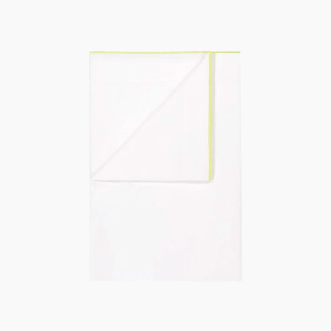 Astor Aqua &amp; Acacia Cotton Bed Linen - HUNA