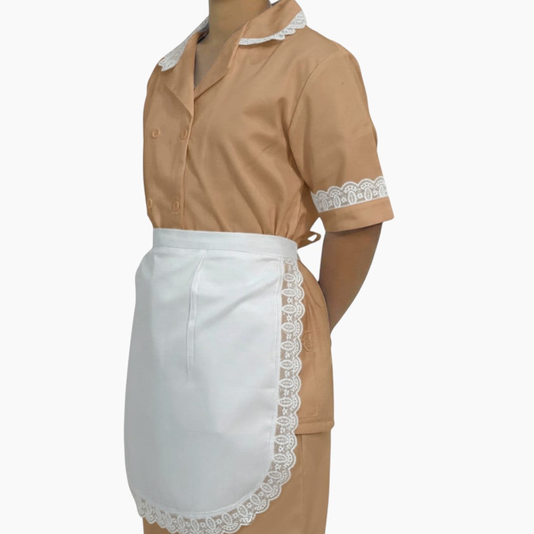 Nuvia Beige Housemaid Uniform