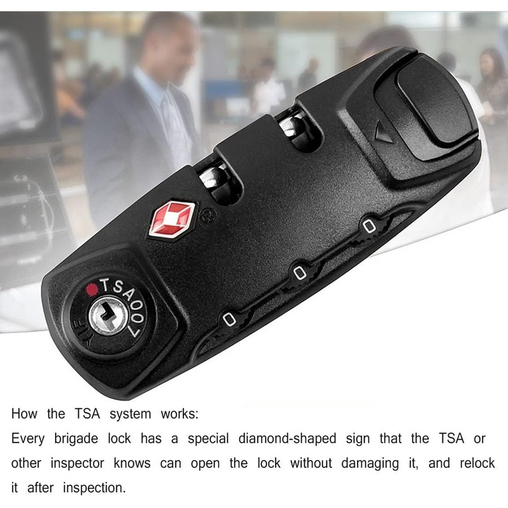 Samsonite 3-digit TSA approved combination luggage lock