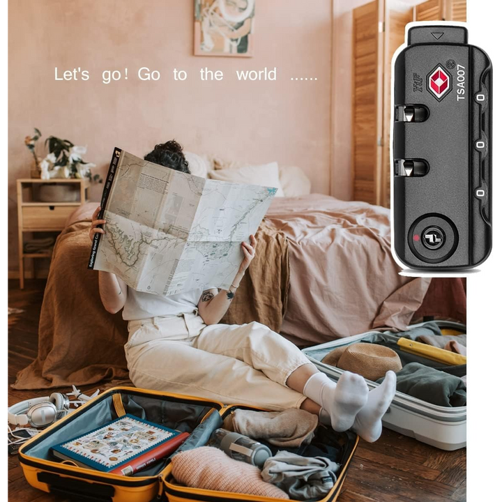 Samsonite 3-digit TSA approved combination luggage lock
