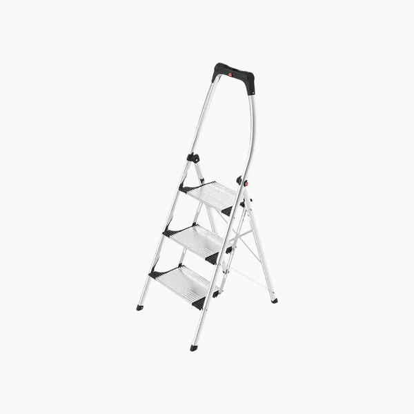 LivingStep Comfort Plus Folding Stepladder with 3 Steps