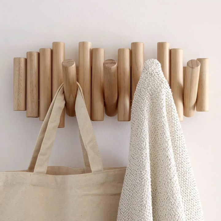 Umbra Picket Rail Hook Coat Rack in Natural