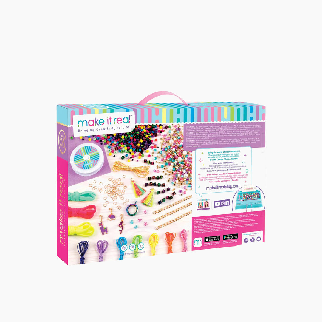 Make It Real Mega Jewelry Studio 872-piece arts and crafts kit