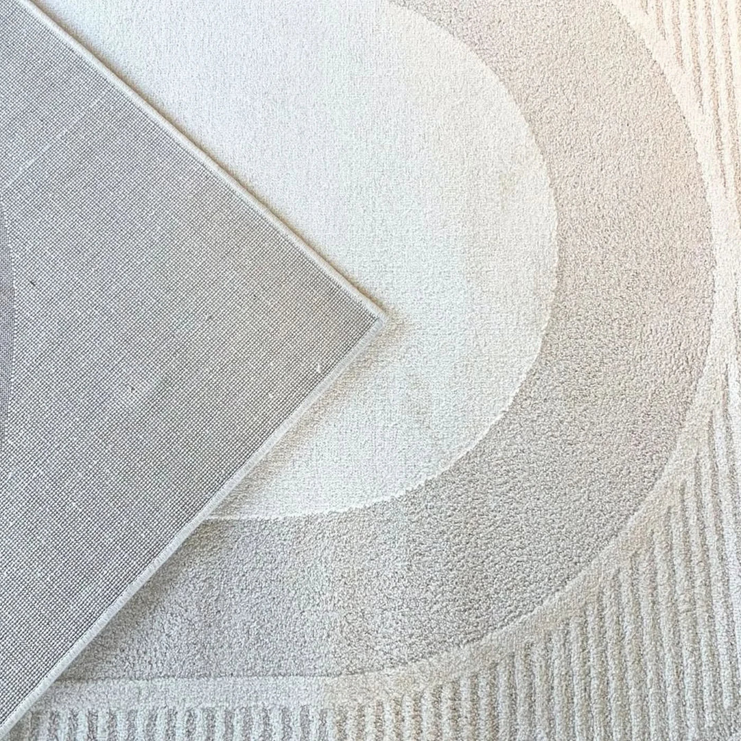 Spazio Home Shaded Geometric Pattern Rug - HUNA
