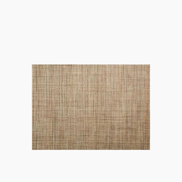 مفرش طاولة بقطر 45×33 سم، بيج وبني