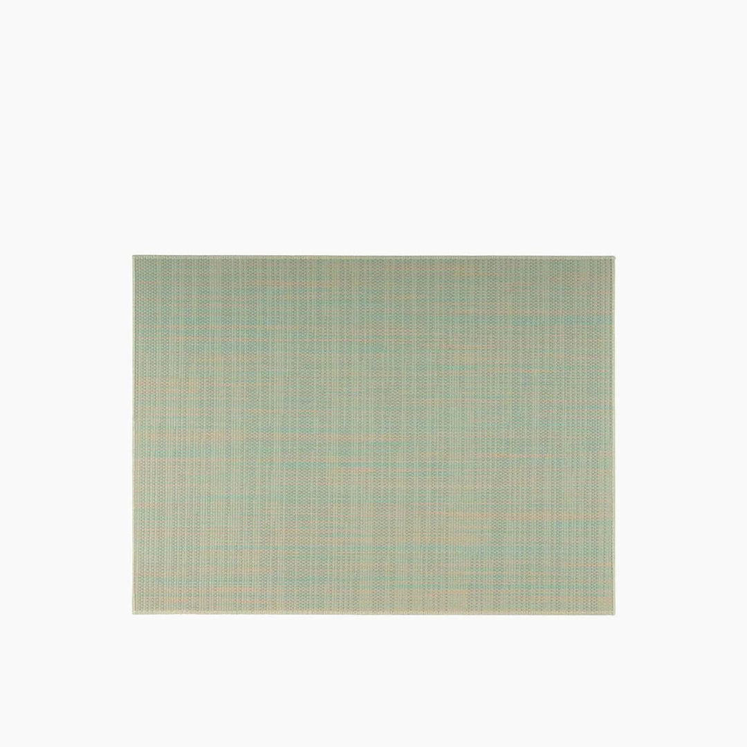 مفرش طاولة بقطر 45×33 سم، بيج وفيروزي