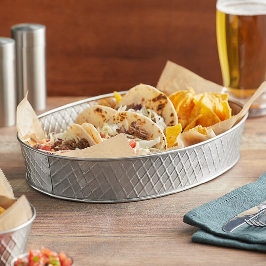 Table Craft LATTICE Oval Platter