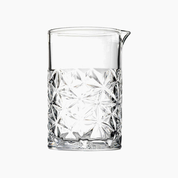Transparent Starburst Mixing Glass 700ml