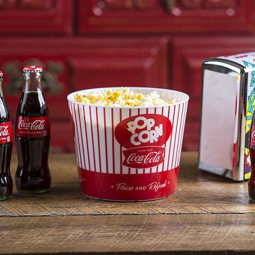 Table Craft Coca-Cola Popcorn Snack Bucket