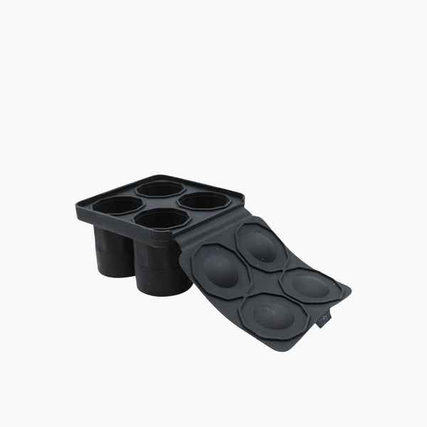 Black Silicone Ice Cube /4 Cavities