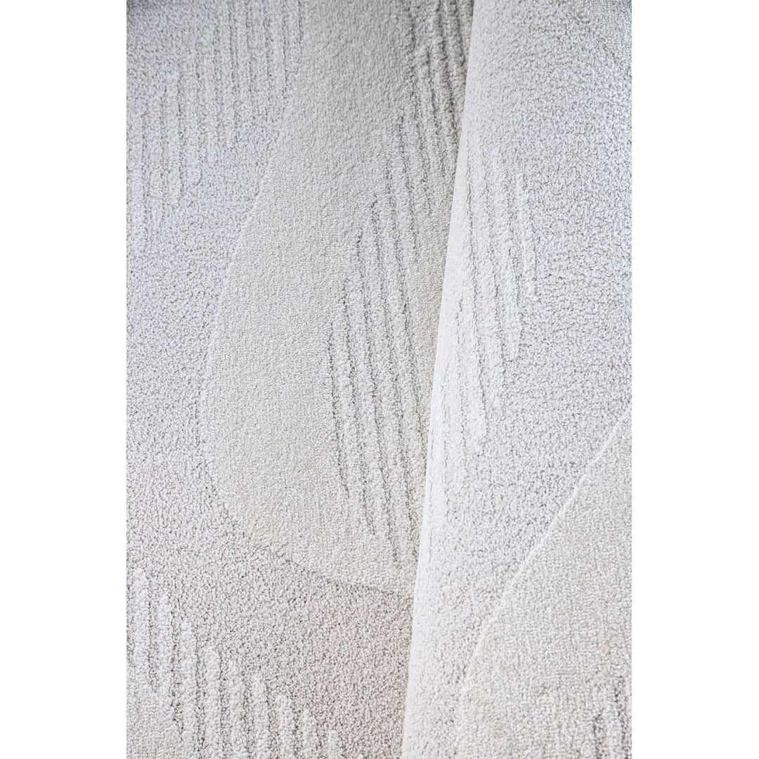 Barrera Pebble Beach Natural Rug - HUNA